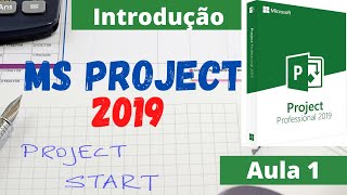 MS PROJECT 2019 Introdução [upl. by Fabyola]