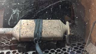 VW Phaeton 30TD  How to correctly clean a blocked DPF [upl. by Eelrahs]