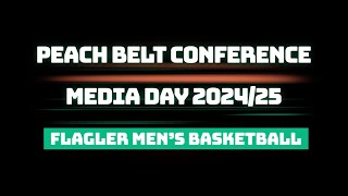 Flagler Mens Basketball Media Day Interview 2024 [upl. by Hesoj]