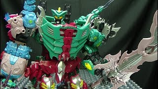 TFC Toys POSEIDON Piranacon EmGos Transformers Reviews N Stuff [upl. by Shieh]