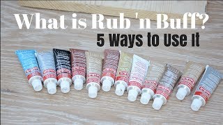 What is Rub n Buff How to Use Rub n Buff on Metal and More DIY Crafts  Thrift Diving [upl. by Pare]