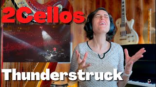 2Cellos Thunderstruck  A Classical Musician’s First Listen and Reaction [upl. by Reinal]