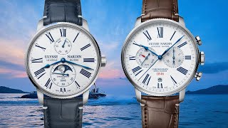 A Marine Torpilleur Moonphase and Annual Chronograph Geneva Watch Days 2021  Ulysse Nardin [upl. by Fauch]