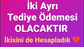 İşçilere İki Ayrı Tediye Ödemesi OLACAKTIR ikisini de Hesapladık [upl. by Eamanna]