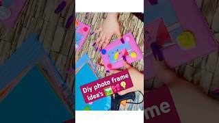 Photo frame🖼 diy ideas💡Homemade photo frame 🖼 youtubeshorts diy viralvideo viralshort [upl. by Aibsel]