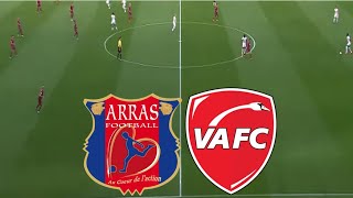 ARRAS FA 02 VALENCIENNES FC Résumé  Coupe de France 2024 [upl. by Lustig]