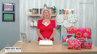 Sewing Street – 26082021 – Guests Debbie Shore Stuart Hilliard amp Sallieann Harrison join Wendy [upl. by Anemolihp]