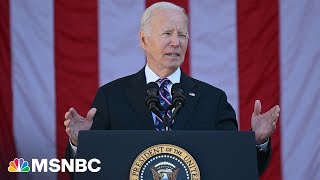 Biden marks Veterans Day at Arlington announces benefits for those exposed to toxins [upl. by Aneehsit]