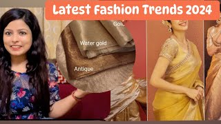 Latest Fashion Trends 2024  western wear amp ethnic wear trends  trend forecast 👗🥻 [upl. by Ramyaj]