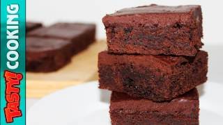 GINGER BROWNIE Recipe ♥ How To Make Brownies ♥ Tasty Cooking [upl. by Alegnad822]