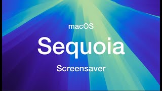 macOS Sequoia Screensaver  Dark  4K [upl. by Nazar]