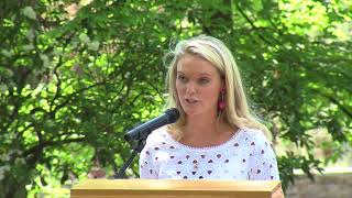 Commencement 2018 Skyler Sullivan 18 remarks [upl. by Elrae106]