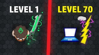 Evowarsio  Levels 7070 All Evolutions New Update 466k [upl. by Ihdin]