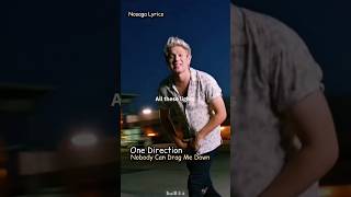 One Direction  Nobody Can Drag Me Down lyrics onedirection dragmedownmusicvideo nostalgia [upl. by Shue223]