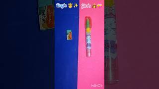 Boys vs Girls💙💖 cutestationary shorts boysvsgirls stationery cuteshortsviral ytshorts asmr [upl. by Ettesyl]