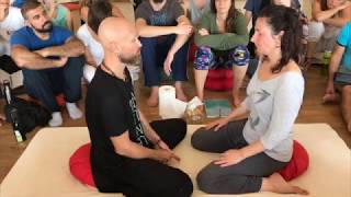 BioDynamic Breathwork demo Heart Opening Thoracic belt of tension with founder Giten Tonkov [upl. by Alleul]