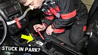 DODGE JOURNEY HOW TO PUT IN NEUTRAL CANNOT SHIFT STUCK IN PARK [upl. by Guimar]