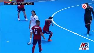 Costa Rica clasificó a su sexto mundial de futsal [upl. by Ayerhs]