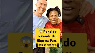 Ronaldo😱Reveals His Biggest Fan MUST WATCHronaldofootball [upl. by Essie]