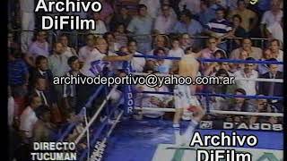 Boxeo Juan Martin Latigo Coggi vs Gonzalez  DiFilm 1993 [upl. by Chavaree]