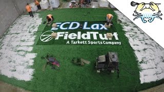 ECD FieldTurf Installation [upl. by Gilburt165]