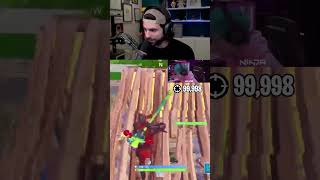 Ninjas 100000th Fortnite Kill [upl. by Areval]