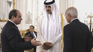 IsraëlHezbollah  lEgypte et le Qatar se réjouissent du cessezlefeu [upl. by Rumit136]