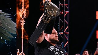 Samoa Joe Entrance as 3X NXT Champion NXT August 24 2021  HD [upl. by Sivad]