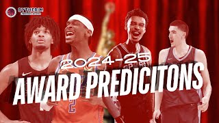 Predicting the 2024 25 NBA Awards [upl. by Kerstin430]