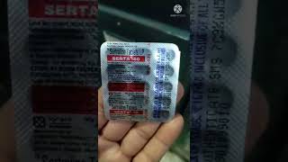 Uses about SERTA50 tablet sertraline 50 mg benifits side effects etc [upl. by Arratahs]