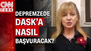 Depremzede DASKa nasıl başvuracak DASK hangi durumda ödeme yapıyor [upl. by Ecyak]