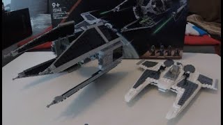 Lego Star Wars Mandalorian Fang Fighter vs TIE Interceptor 75348 part 02 in 4K [upl. by Shaine861]