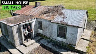 Our Quest To Restore This Old Irish Derelict Cottage Begins  Full Plans Revealed [upl. by Enela]