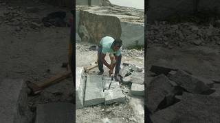 granite stone cutting video viral [upl. by Tocci496]