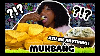 Ask Me ANYTHING Part 1 Mukbang [upl. by Eiramnna865]