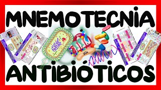 ANTIBIÓTICOS MECANISMO DE ACCIÓN  MNEMOTECNIA ANTIBIÓTICOS  GuiaMed [upl. by Notsniw]