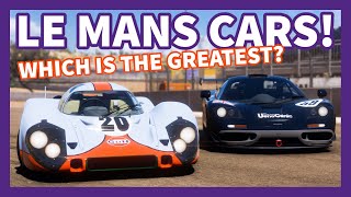 The Greatest Le Mans Cars Of All Time  Forza Horizon 5 [upl. by Kcim]