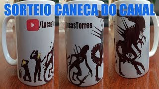 SORTEIO CANECA ALIEN XENOMORFO [upl. by Mackey]