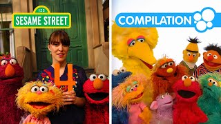 Sesame Street Sing The Alphabet Song and 1234 with Elmo amp Friends [upl. by Enrique315]