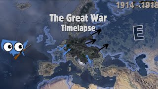 HOI4 Kaiserreich Timelapse quotThe Long Warquot [upl. by Rusty2]