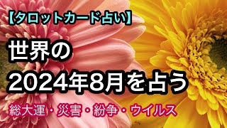 【タロット占い】世界の2024年7月を占う【総大運・災害・紛争・ウイルス】 [upl. by Kir]