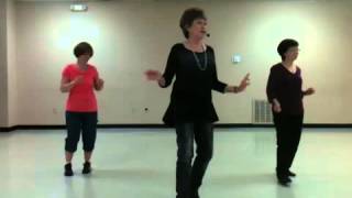 Side Winder line dance teach amp demo [upl. by Gisele]