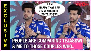 Karan Kundrra on huge age gap with Tejasswi Prakash dealing with trolls after breakup with Anusha [upl. by Pauli]