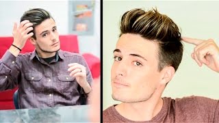 How to deal with Cowlicks  Mens Hair Tips and Tricks  3 Hairstyle Tips [upl. by Sholes]