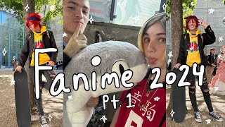 Fanime 2024 VlogPart 1 [upl. by Adnilrem]