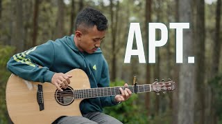 APT  ROSÉ amp Bruno Mars  Fingerstyle Guitar Cover [upl. by Atoel]