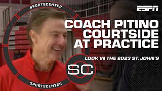 INSIDE LOOK at a Coach Rick Pitino’s St John’s practice 👀  SportsCenter [upl. by Aleac]