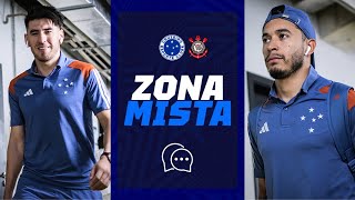 🎙️🦊 ZONA MISTA  Cruzeiro x Corinthians  Machado Villalba Arthur Gomes Romero e William [upl. by Whitcher]