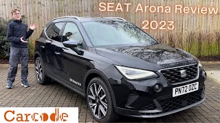 SEAT Arona review 2023  The Best Small SUV Money Can Buy 4K UK Carcode arona seat [upl. by Atikcir833]