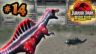 Jurassic Park Builder JURASSIC Tournament Part 14 Spino Is King HD [upl. by Muiram]